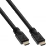 InLine High Speed HDMI-kaapeli Ethernetillä Premium 4K2K pistoke / pistoke musta 7,5 m