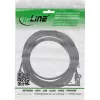 InLine patch-kaapeli ohut, U/FTP, Cat.8.1, TPE halogeeniton, musta 10 m