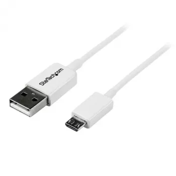 StarTech.com 1 m valkoinen Micro-USB-kaapeli - A - Micro-B