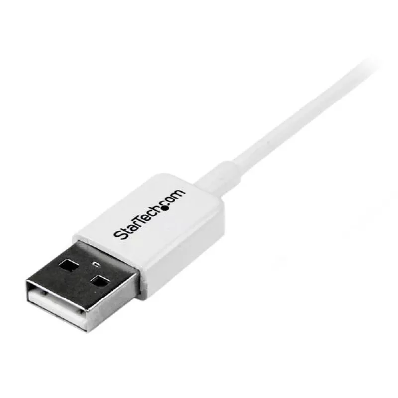 StarTech.com 1 m valkoinen Micro-USB-kaapeli - A - Micro-B