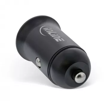 InLine USB-autolaturi virtasovitin Power Delivery, USB-A + USB-C, musta