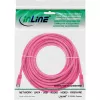 InLine verkkokaapeli SF/UTP Cat.5e pinkki 20 m