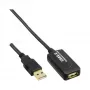 InLine USB 2.0 aktiivinen signaalinvahvistuskaapeli Type-A uros / A naaras, 25 m