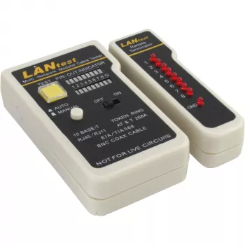 Verkkokaapelitesteri InLine 79998 BNC RJ11 RJ45