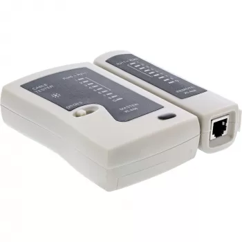 InLine testeri RJ45-kaapeille ja -liittimille 9 merkkivalolla