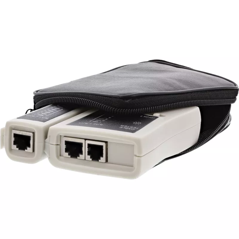 InLine testeri RJ45-kaapeille ja -liittimille 9 merkkivalolla