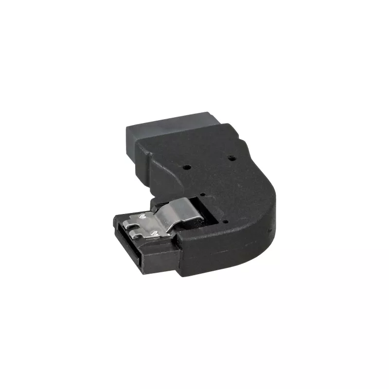 InLine SATA-sovitin uros / naaras suorakulmainen 27700D