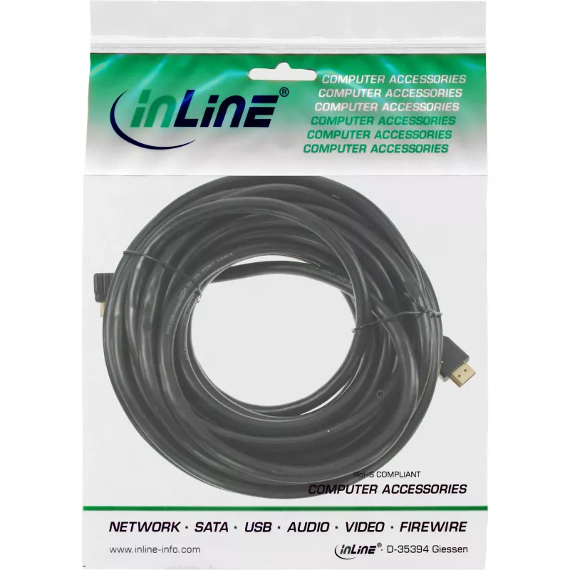 InLine HDMI-minikaapeli, High Speed HDMI, AM/CM, kullattu, 5 m