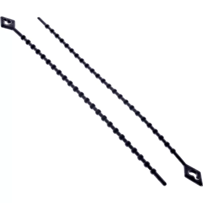 Kaapeliside InLine 150 mm musta, 100 kpl:n pakkaus – kaapelikiinnikkeet