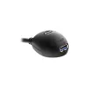 InLine USB 3.2 Gen.1 -kaapeli USB Type-A M / A W + virransyöttö, jalustalla, musta, 3 m