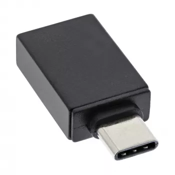InLine USB 3.2 Gen.2 adapteri, USB-C-uros USB-A-naaraaseen, OTG