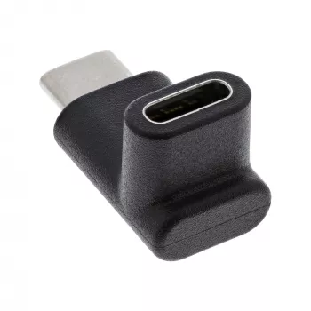 USB 3.2 Gen.2 adapteri InLine 35807 USB-C-uros C-naaraaseen ylös/alas kulma