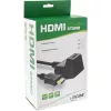 InLine HDMI Station, HS HDMI-kaapeli Ethernetillä, M/F, musta, kullatut kontaktit, 5 m