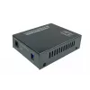 LevelOne RJ45–SC gigabitin mediakonvertteri, PoE PSE, monimuotokuitu, 0,5 km