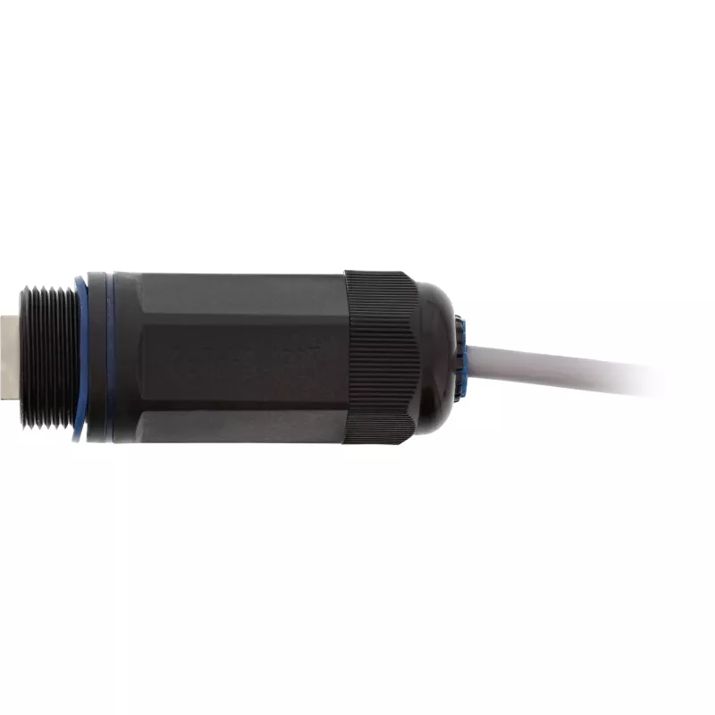 InLine Cat.6 -liitin, vesitiivis IP67, 2x RJ45 F/F, 1:1