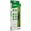 InLine ohut audiokaapeli 3,5 mm uros/uros stereo 0,5 m