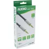 InLine ohut audiokaapeli 3,5 mm uros/uros, stereo, 5 m