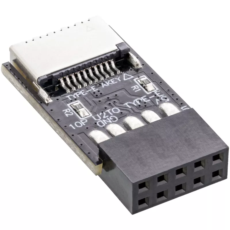 InLine USB 2.0 - USB 3.2 Type-E Key-A -sovitin sisäinen