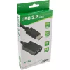 InLine USB 3.2 Gen.1x2 adapterikaapeli, USB-C pistoke / A liitäntä, musta, 0,15 m