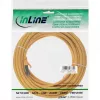 InLine patch-kaapeli S/FTP PiMF Cat.6A halogeeniton 500 MHz keltainen 7,5 m
