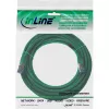 InLine patchkaapeli S/FTP PiMF Cat.6A halogeeniton 500MHz vihreä 7,5m
