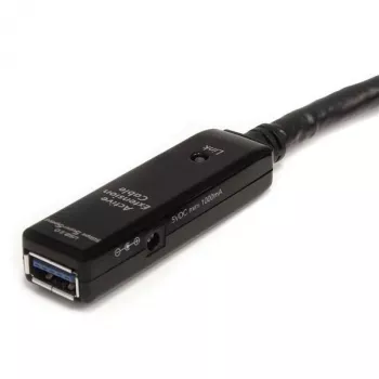 StarTech.com 3 m USB 3.0 aktiivinen jatkokaapeli – M/F, 3 m, USB A, USB A, USB 3.2 Gen 1 (3.1 Gen 1), musta