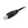 StarTech.com 9 m (30 ft.) aktiivinen USB 2.0 A–B-kaapeli, 9 m, USB A, USB B, USB 2.0, 0,48 Gbit/s, musta