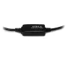 StarTech.com 9 m (30 ft.) aktiivinen USB 2.0 A–B-kaapeli, 9 m, USB A, USB B, USB 2.0, 0,48 Gbit/s, musta