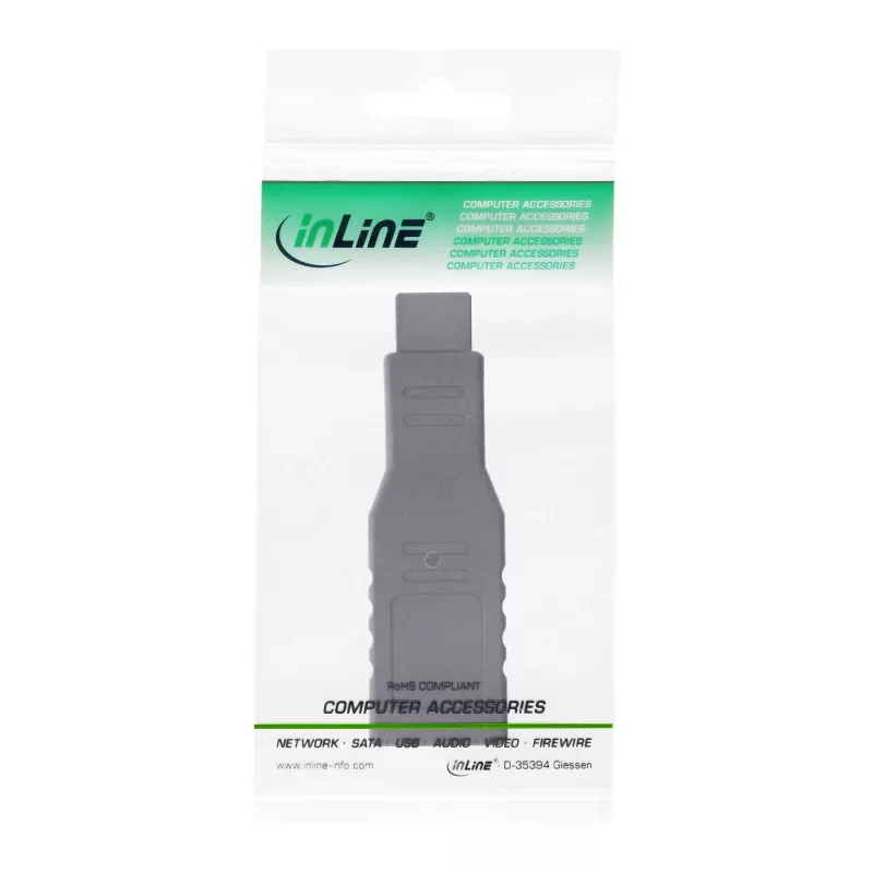 InLine FireWire 400 / 800 1394b sovitin 6–9 pin liitin / plugi