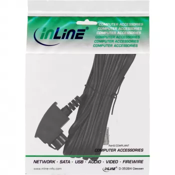 InLine TAE-N-kaapeli, TAE-N / RJ11 6P4C, 15 m