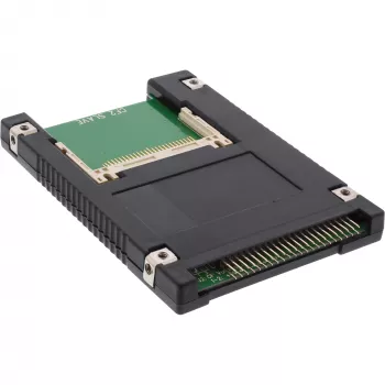 InLine IDE 2,5 tuuman asema 2x Compact Flash -sovittimeen – käytä CF-kortteja kiintolevyinä
