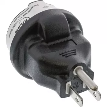 Matkasovitin InLine 16705 USA US-pistoke Type-F-liitäntään