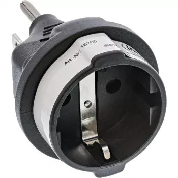 Matkasovitin InLine 16705 USA US-pistoke Type-F-liitäntään