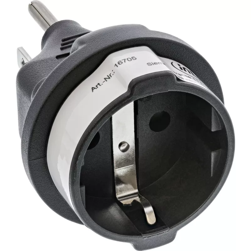Matkasovitin InLine 16705 USA US-pistoke Type-F-liitäntään