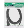 InLine USB 3.2 Gen.1 Jatkokaapeli, USB-A uros / naaras, musta, 2,5 m (35625)