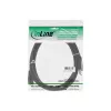 InLine USB 3.2 Gen.1 Kaapeli, USB-A - Micro-USB B, 5 m, musta (35450)