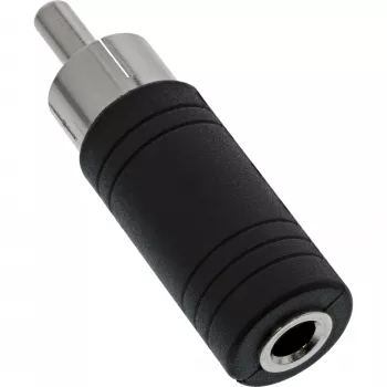 InLine audiosovitin RCA-uros / 3,5 mm mono-liitäntä 99325