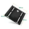 InLine HDD/SSD-asennuskehys, 2,5 tuumaa - 3,5 tuumaa, ruuveilla, musta