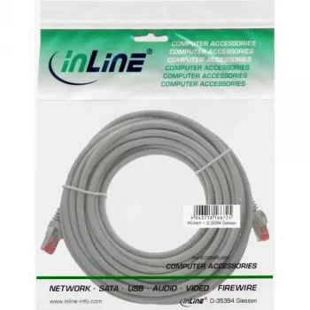 InLine verkkokaapeli S/FTP PiMF Cat.6 250MHz PVC kupari harmaa 40 m