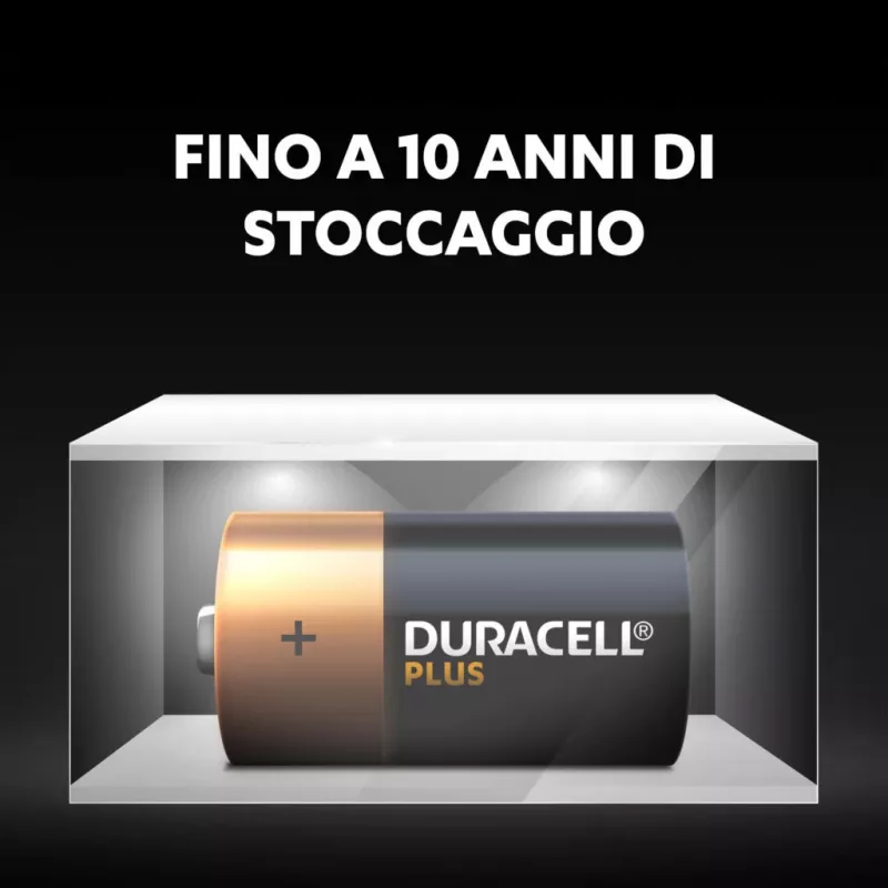 Duracell Plus kertakäyttöinen paristo C alkaline