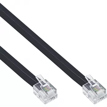 InLine modulaarikaapeli RJ12 uros/uros 6P6C 10 m