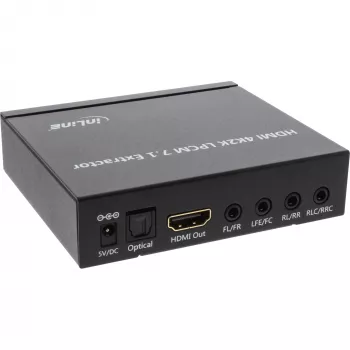 InLine HDMI-äänierotin, tulo 4K2K HDMI