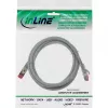 InLine patch-kaapeli S/FTP PiMF Cat.6 250MHz kupari halogeeniton harmaa 0,3 m