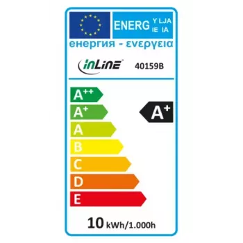 InLine SmartHome LED-lamppu RGB E27, 900LM