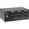 InLine Desktop KVM-kytkin, 2-porttinen, kahden näytön DisplayPort 1.2, 4K, USB 2.0