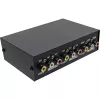 InLine AV-kytkin manuaalinen 2-porttinen 3x RCA IN/OUT Composite musta