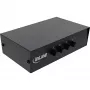 InLine AV-kytkin manuaalinen 4-porttinen 3x RCA IN/OUT Composite musta