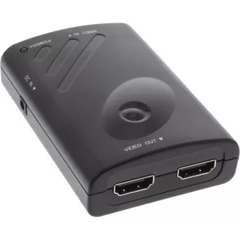 InLine DisplayPort 2x HDMI -jakaja & videoseinätoiminto FullHD