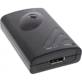 InLine DisplayPort 2x HDMI -jakaja & videoseinätoiminto FullHD