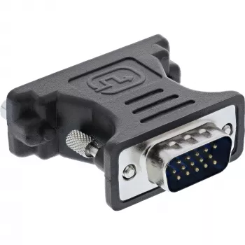 InLine DVI-A sovitin DVI 24+5 naaras / HD15 uros